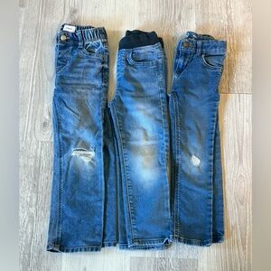 Stylish Blue 5T Boys Jeans Lot Bundle